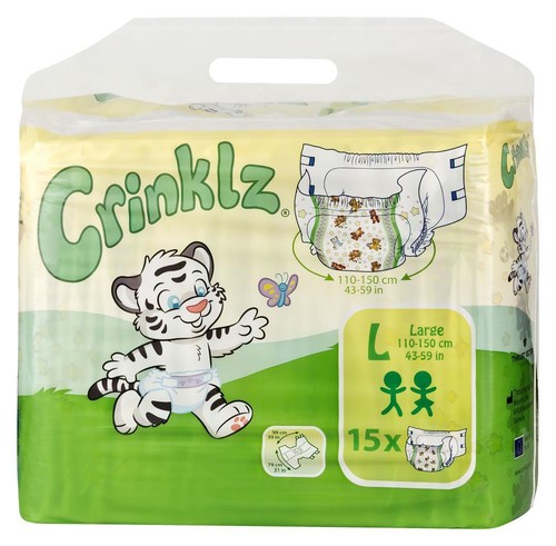 Crinklz windeln mit - crinklz,