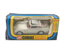 Corgi James Bond Aston Martin 270 mit Schleudersitz OVP Sammler Vintage 1977