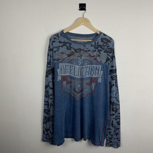 Affliction y2k langarmshirt - affliction,