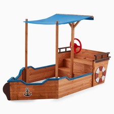 Sandkasten holz piratenboot - holz,