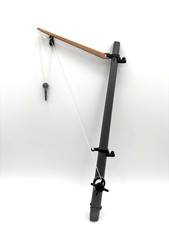 Playmobil Mast mit Lastenkran und Segelhalter zu Piratenschiff 3940 Ersatzteil