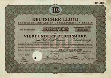 Deutscher Lloyd AG 1929 Berlin