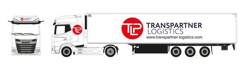 Herpa lkw daf - lkw, kühl-ksz