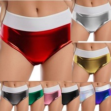 DE Damen Metallic Hotpants