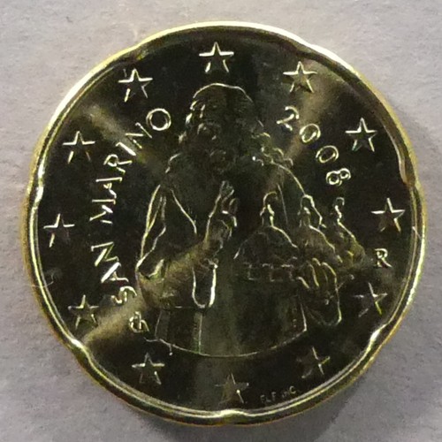 San marino cent 2008 - marino, 20