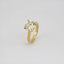Ring Solitärring mit 3,65ct