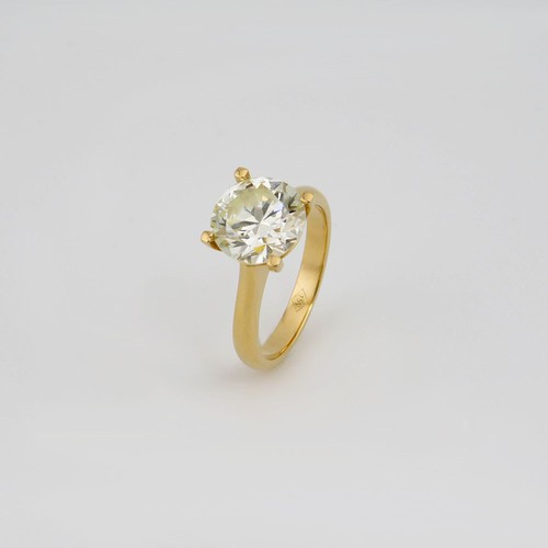 Ring solitärring mit 65ct - ring, 3,65ct