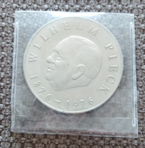 Medaille wilhelm pieck - wilhelm,