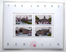 Block BRD Berlin 1987 750 Jahre Berlin postfr.