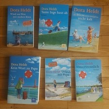 6 Bücher Dora Heldt, Tante Inge haut ab, Urlaub mit Papa, Unzertrennlich, u.a. 