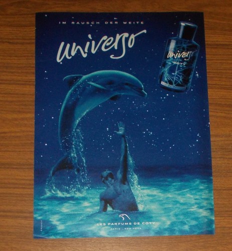 Seltene werbung coty - coty, universo