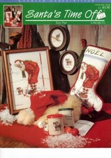 Kreuzstich Heft Weihnachtsmann