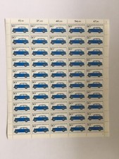 BUND BRD 50 er Bogen 1126** Autos Kraftfahrzeuge Oldtimer Opel Olympia GM FN 2