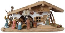 Traditionelle Weihnachtskrippe