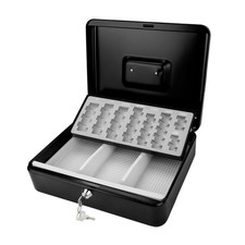 Geldkassette mit Münzbrett