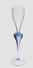 ROSENTHAL Glas Sektflöte Sammlerglas Serie "Millennium History" The Air of 1999