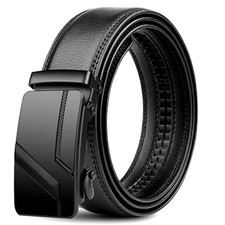 Herren Luxusgürtel Schwarz