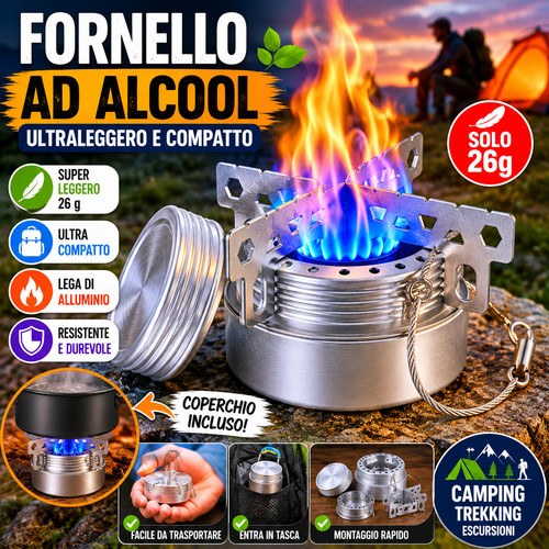 Ultraleichter alkoholkocher - ultraleichter,