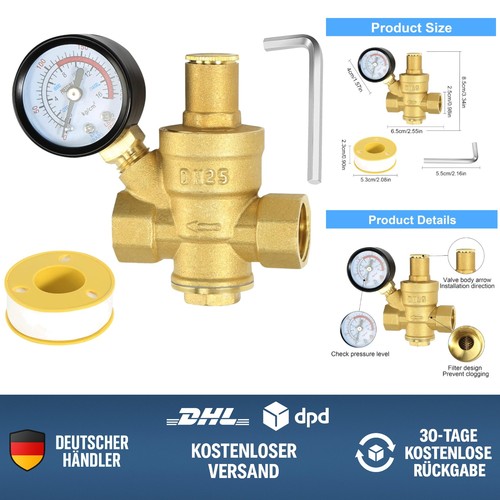 Druckminderer herz 1 - dn, 25