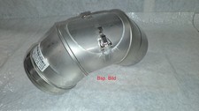 Bogen 90° Edelstahl Hochtemperatur 130mm Schornstein Ofenrohr Kamin VA Winkel