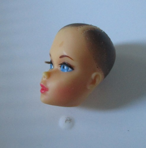 Vintage barbie kopf - vintage,