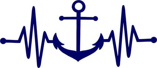 Autoaufkleber boot anker 003 - autoaufkleber,