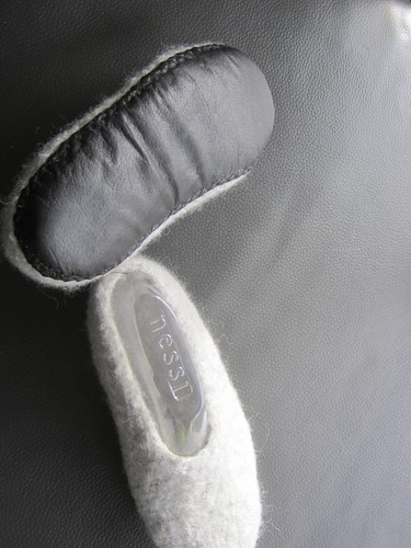 Filzschuh hausschuhe puschen - hausschuhe,