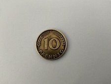 Münze BRD 10 Pfennig 1950 F  Umlaufmünze