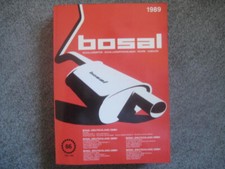 bosal Auspuffanlagen Auspuff Katalog 1989 von alle Marken von A bis Z