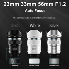 Sirui Sniper 16 23 33 56 75 F1.2 S35 Autofokus Objektiv f/Sony E Fuji X Nikon Z