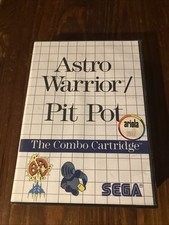 Astro Warrior / Pit Pot - Sega Master System Game - CiB - Excellent Condition