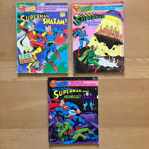 Superman 3er set sonderband - superman,