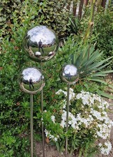 Rosenkugel 3er Set 15-10-8 cm