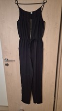 H&M Jumpsuit Overall, Schwarz