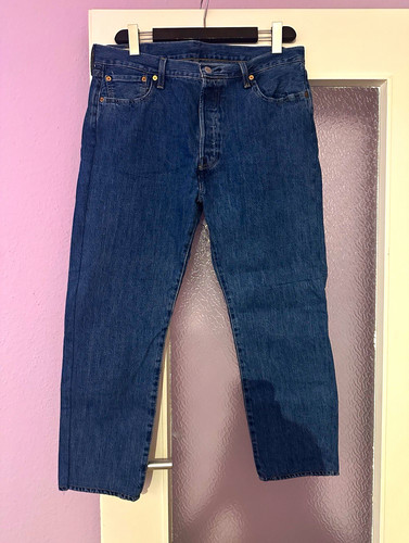 Levi 501 herren jeans - 501, blau