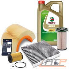 INSPEKTIONSPAKET B+5L MOTORÖL FÜR AUDI A3 SEAT LEON VW GOLF 7 PASSAT 1.6 2.0 TDI