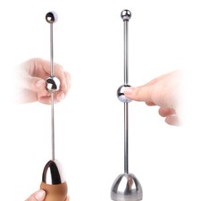 Edelstahl Eierschalenbrecher Eierköpfer Eieröffner Ei Topper Opener Kitchen Tool