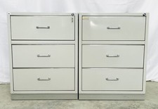 BAISCH Schrankzeile 2er-Arztschrank Praxiszeile Kartei grau Werkzeugschrank