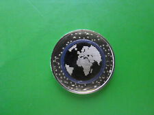 BRD, 5 Euro, Blauer Planet Erde, 2016 F, mit Polymerring, original
