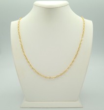 585 Gold Kette 50cm Ankersteg NEU 14 Karat Gelbgold Anker Halskette  3,80g