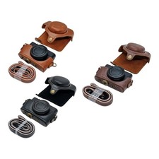 Retro Design Leather Camera