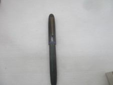 Vintage BRAUSE Füller Kolbenfüller – Schwarz „Edelstahl 12 Gleitspitze“