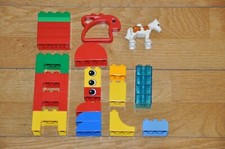 28x Lego Duplo diverse Sondersteine ua. Hasenrassel, Pferd, 4er durchsichtig etc
