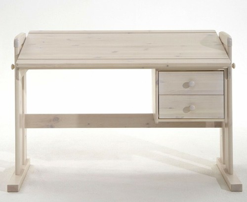 Massivholz schreibtisch weiß - massivholz,