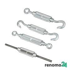 Spannschloss M5 - M16 Spannschraube Seilspanner verzinkt Drahtseil Stahlkette