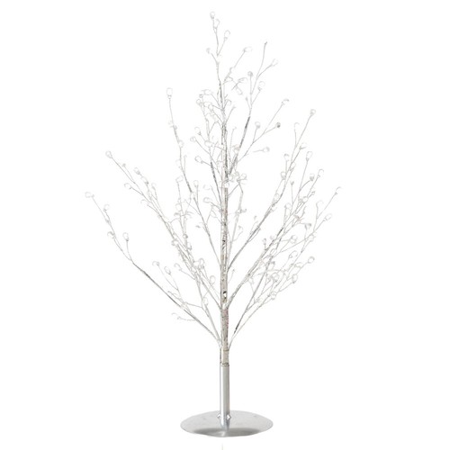 Dekobaum gloomy silber - dekobaum,