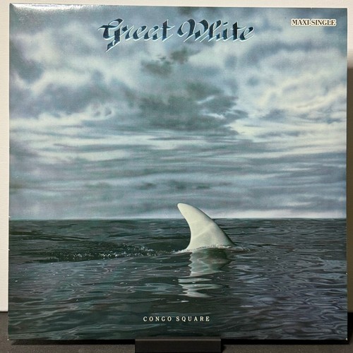 Great white congo - white, square
