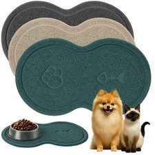 Napfunterlage Futtermatte für Hund & Katze Silikon Unterlage Wassserabweisend