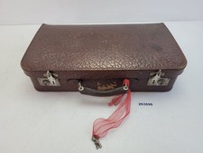 Reisekoffer DDR Braun Leder