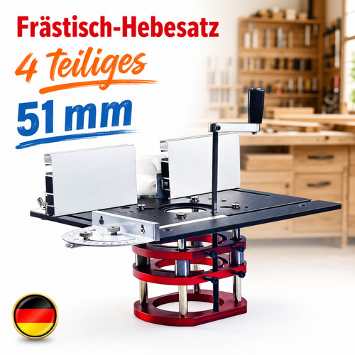 Frästisch hubvorrichtung - frästisch,
